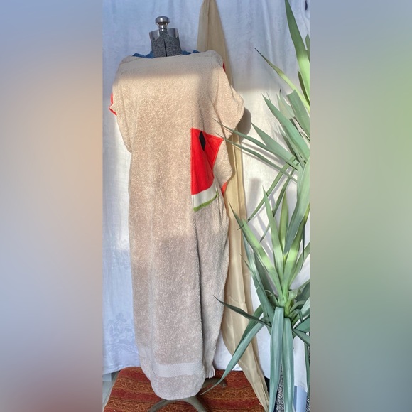 Handmade, Up-Cycled Towel Poncho - Picture 2 of 5